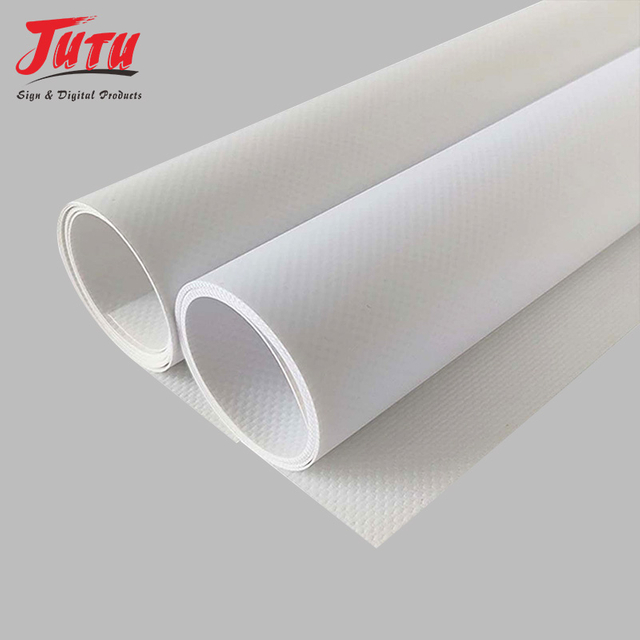 Banner flexível de PVC com revestimento leve e ilhós